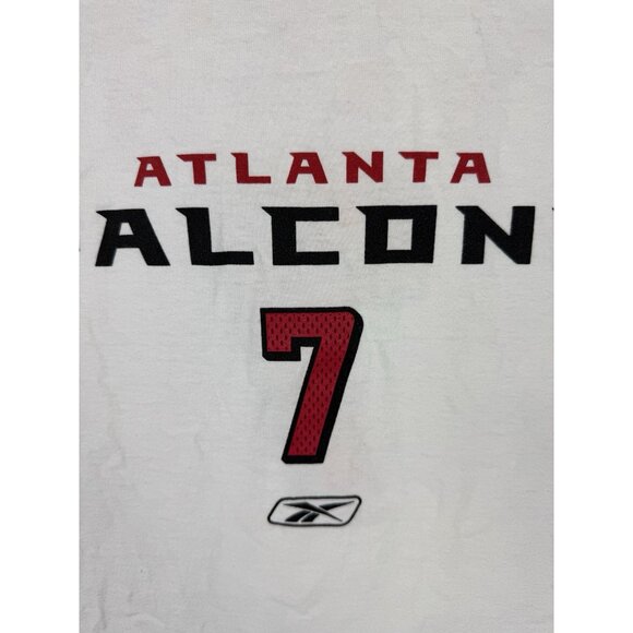 Vintage Y2K NFL Michael Vick Atlanta Falcons Reeboks White Shirt Promo Rare #7 - Picture 4 of 13